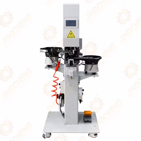 Full Automatic Punching & Metal Button Snap Button Stud Socket Prong Making Machine